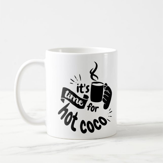 Taza De Café Es hora de Coco caliente (Izquierda)