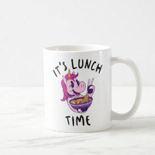 Taza De Café Es hora de comer