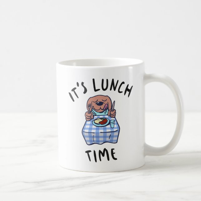 Taza De Café Es hora de comer (Derecha)