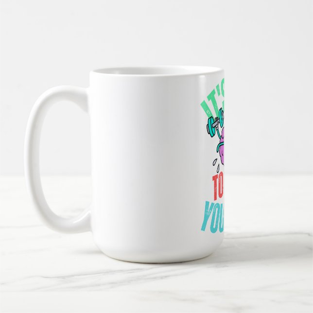 Taza De Café Es hora de entrenar tu mente (Izquierda)