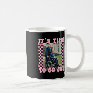 Taza De Café Es Hora De Ir Joe Funny Trump 2024