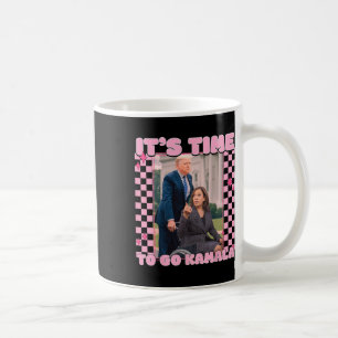 Taza De Café Es Hora de Ir Kamala Presidenta Kamala Harris M 2