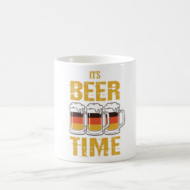 Taza De Café Es hora de la cerveza (Centro)