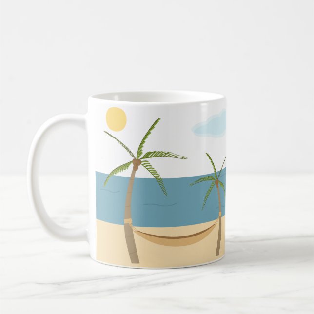 Taza De Café Es hora de la isla (Izquierda)