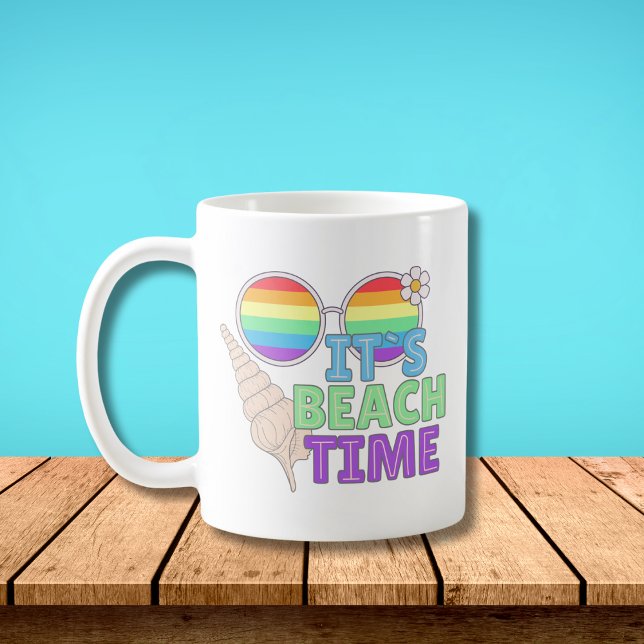 Taza De Café Es hora de la playa (Subido por el creador)