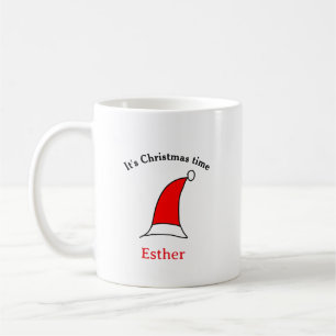Taza De Café Es hora de que los Navidades digan simple gorra