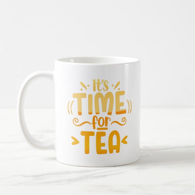 Taza De Café es hora de tomar el té (Izquierda)