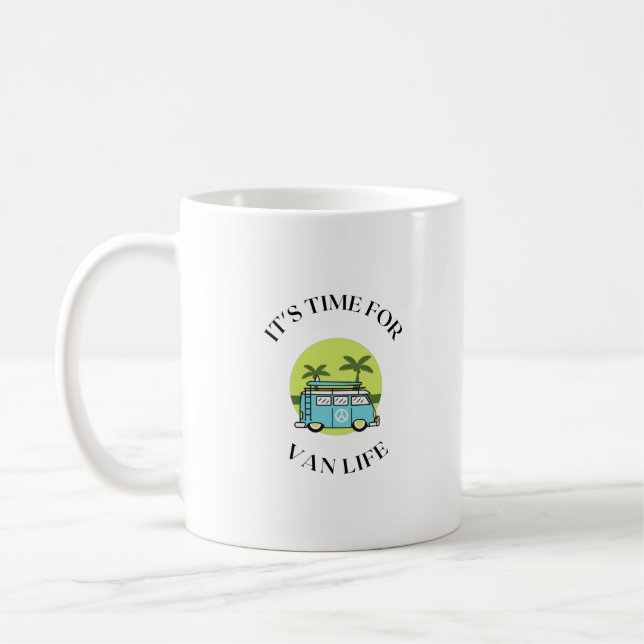 TAZA DE CAFÉ ES HORA DE VANLIFE (Izquierda)