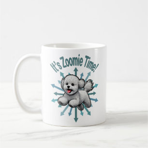 Taza De Café Es hora de Zoomie Bichon Frise