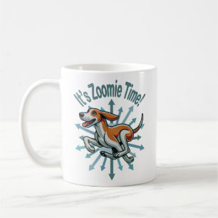 Taza De Café Es hora de Zoomie Sabueso americano foxhound