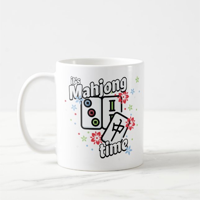 Taza De Café ¡Es hora del Mahjong! (Izquierda)