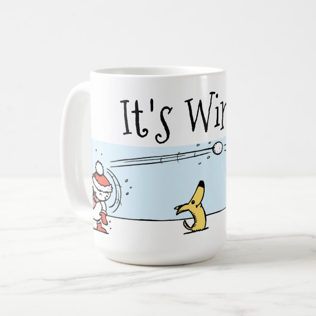 Taza De Café Es invierno (Anverso izquierdo)