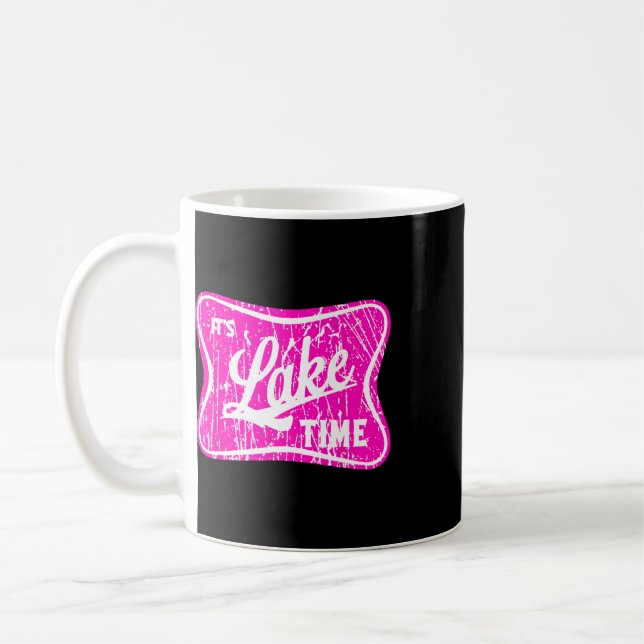 Taza De Café Es la hora del lago  (Izquierda)