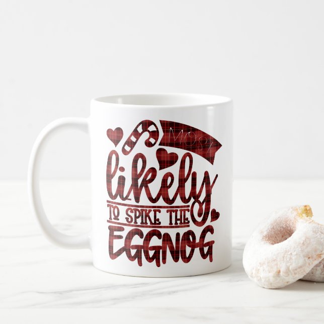 Taza De Café Es Más Probable Que Los navidades Aumenten La Pers (Con donut)