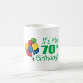 Taza De Café es mi 70.o cumpleaños