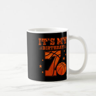Taza De Café Es mi Chica de cumpleaños, Bysketbyl de 7 años