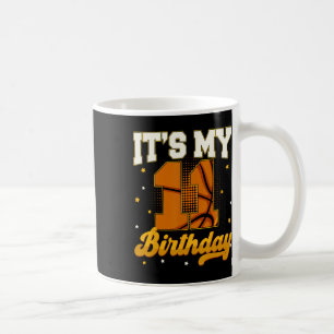 Taza De Café Es mi cumpleaños número 11 Sketll Niño Regalos de 