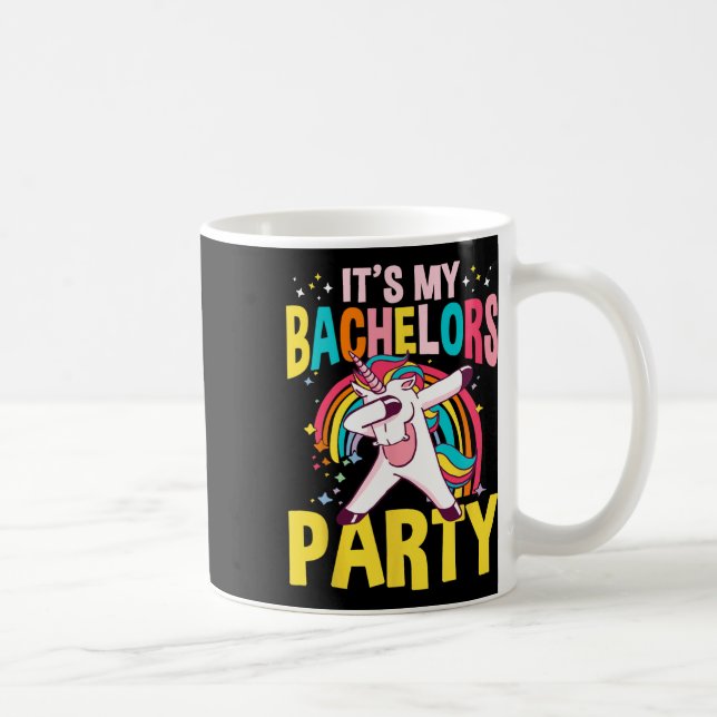 Taza De Café Es Mi Despedida de Soltero Para Novio Divertido Ho (Derecha)