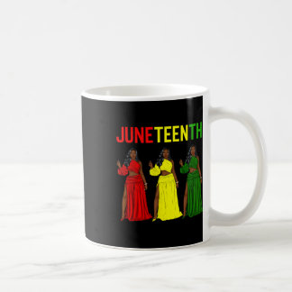 Taza De Café Es mi Día de la Independencia Melanin Afro Mujeres