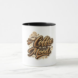 Taza de café Es mi estado de ánimo | Cerámica dive