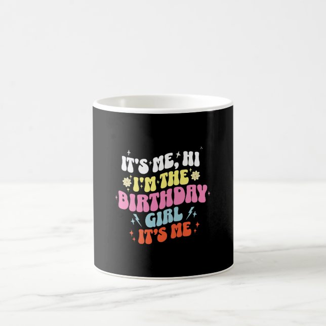 Taza De Café Es Mi Fiesta de Cumpleaños Chicas (Centro)