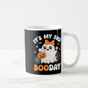 Taza De Café Es mi tercer día de Boo, divertido fantasma de Hal