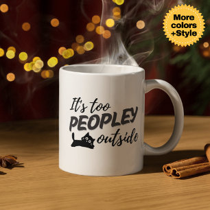 Taza De Café "Es muy popular" Gracioso gato Mug - regalo perfec