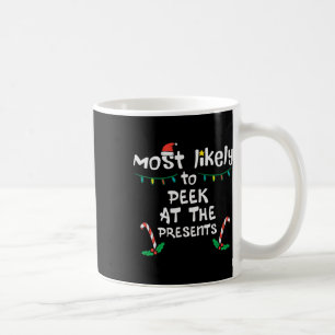 Taza De Café Es Muy Probable Que Peek Presente Mamáes Familiare