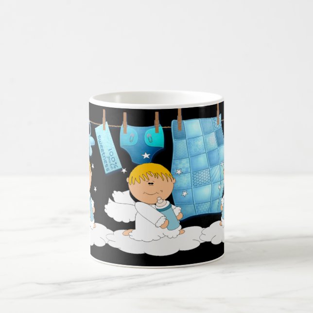Taza De Café Es niño para los nuevos padres y Baby Shower (Centro)