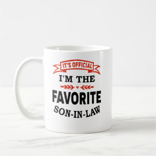 Taza De Café Es oficial que soy el suegro favorito