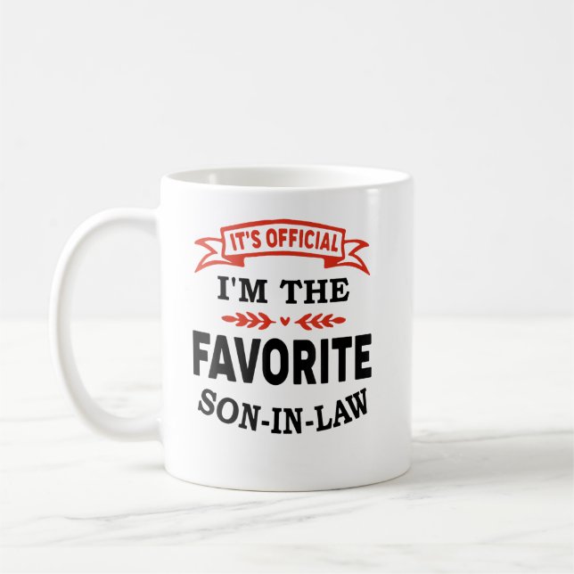 Taza De Café Es oficial que soy el suegro favorito