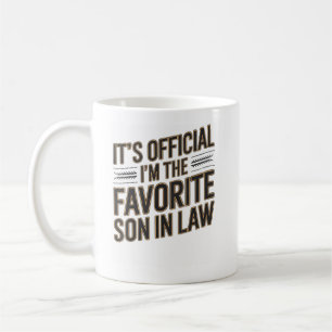 Taza De Café Es oficial. Soy el suegro favorito.