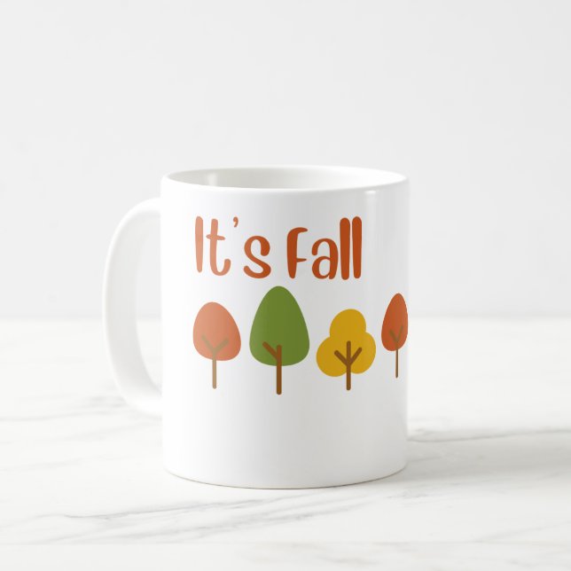 Taza De Café Es otoño, vas a mug (Anverso izquierdo)