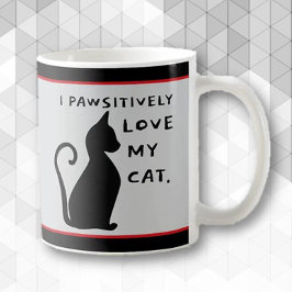 Taza De Café ¡Es Pawsome! La diversión del gato Lover
