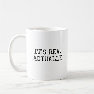 Taza De Café Es Rev En Realidad Divertido Ordenación Paston Reg