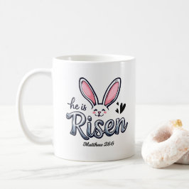 Taza De Café Es Risen Bunny Feliz Pascua