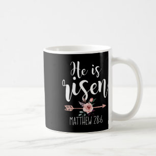 Taza De Café Es Rising Floral Arrow Easter Christian Women Te