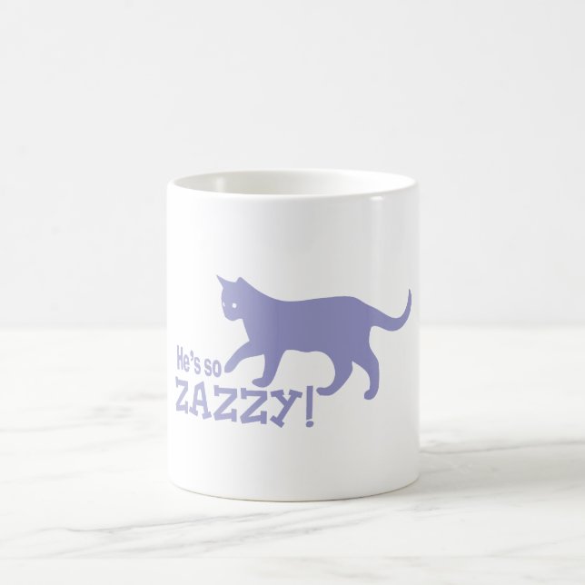 Taza De Café Es tan Zazzy - Gato amante (Centro)