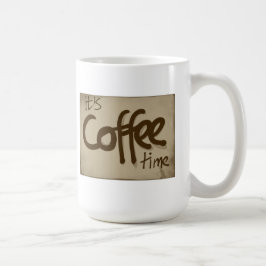 Taza De Café Es taza del tiempo del café
