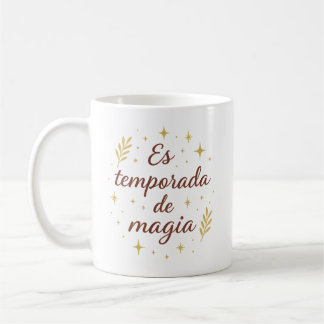 Taza De Café Es Temporada de Magia ✨ | Festive Christmas 