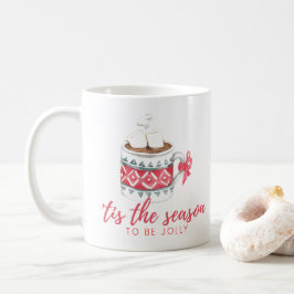 Taza De Café 'Es temporada para ser Navidades golosos malvavisc