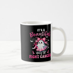 Taza De Café Es un bello día para luchar contra el cáncer de ma
