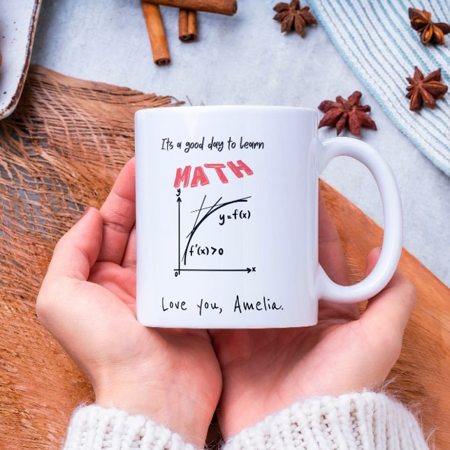 Taza De Café Es un buen día para aprender matemáticas (Subido por el creador)