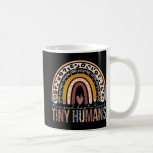 Taza De Café Es un buen día para enseñar a los pequeños profeso