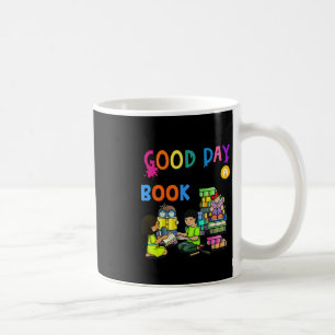 Taza De Café Es Un Buen Día Para Leer Un Libro Club De Lectura