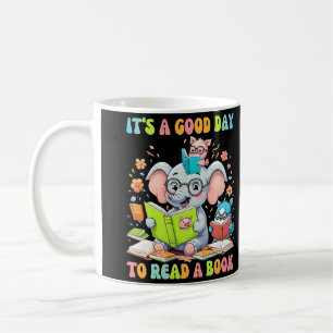 Taza De Café Es un buen día para leer un libro que gusta a los 