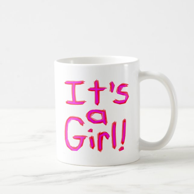 Taza De Café  ¡Es un Chica! (Derecha)