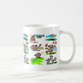 TAZA DE CAFÉ "¡ES UN DÍA DE GROUNDHOG DE NUEVO!"