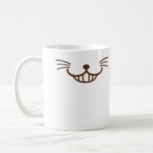 Taza De Café ¡Es un gato! (Φ ω Φ) cara astuta del gato de la