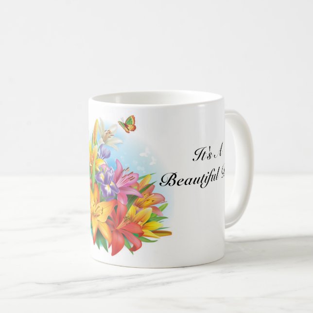 Taza De Café Es un lindo día de diversión (Anverso derecho)